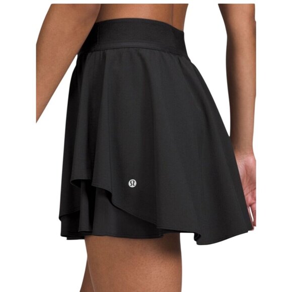 Lululemon Dresses & Skirts - Lululemon Women's Court Rival High Rise Skirt Skort Size 4 Athleisure Tennis